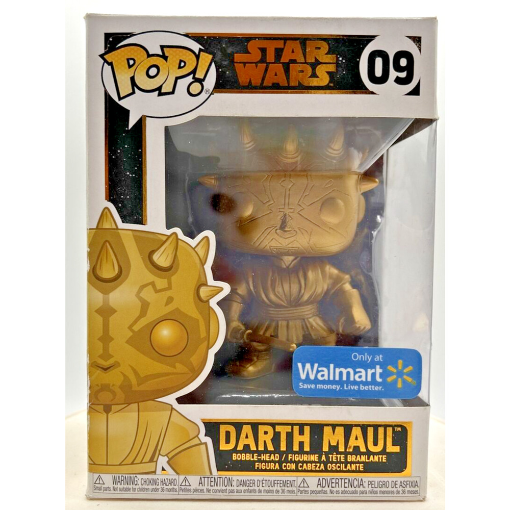 Funko Pop! Star Wars Darth Maul Walmart Exclusive #09 F3